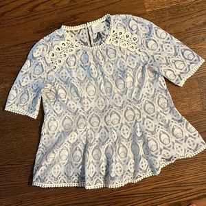 HD in Paris Lace Blouse